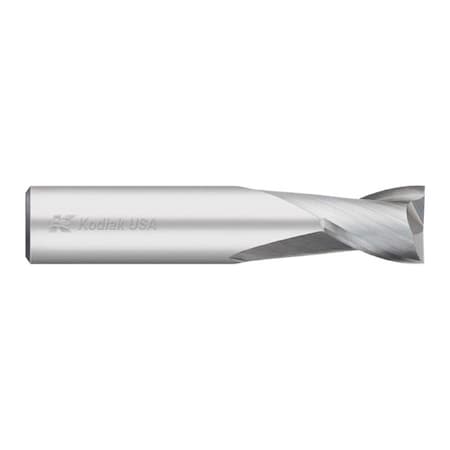 Kodiak Cutting Tools 3/16 2 Flute Carbide Endmill Single End Stub Length 5430447